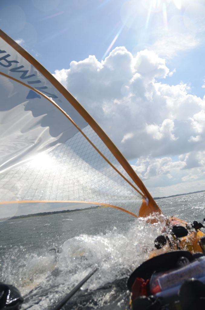 Godt med vind i dag / lots of wind today.