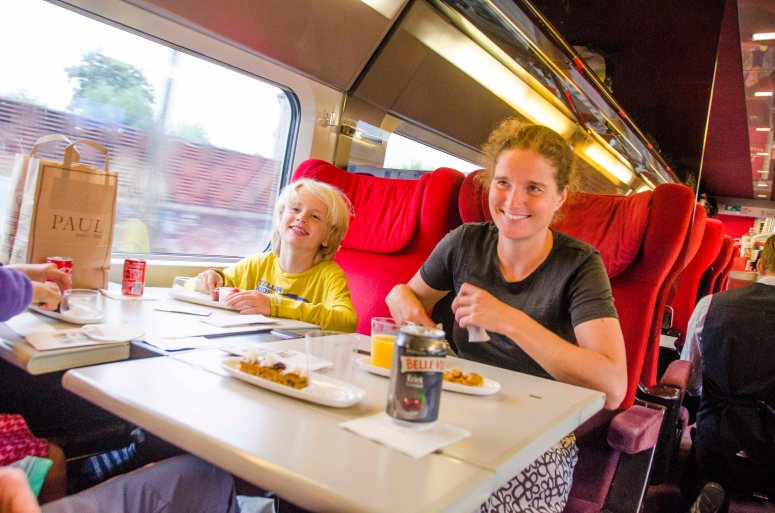 Thalys, very fast and good.JPG